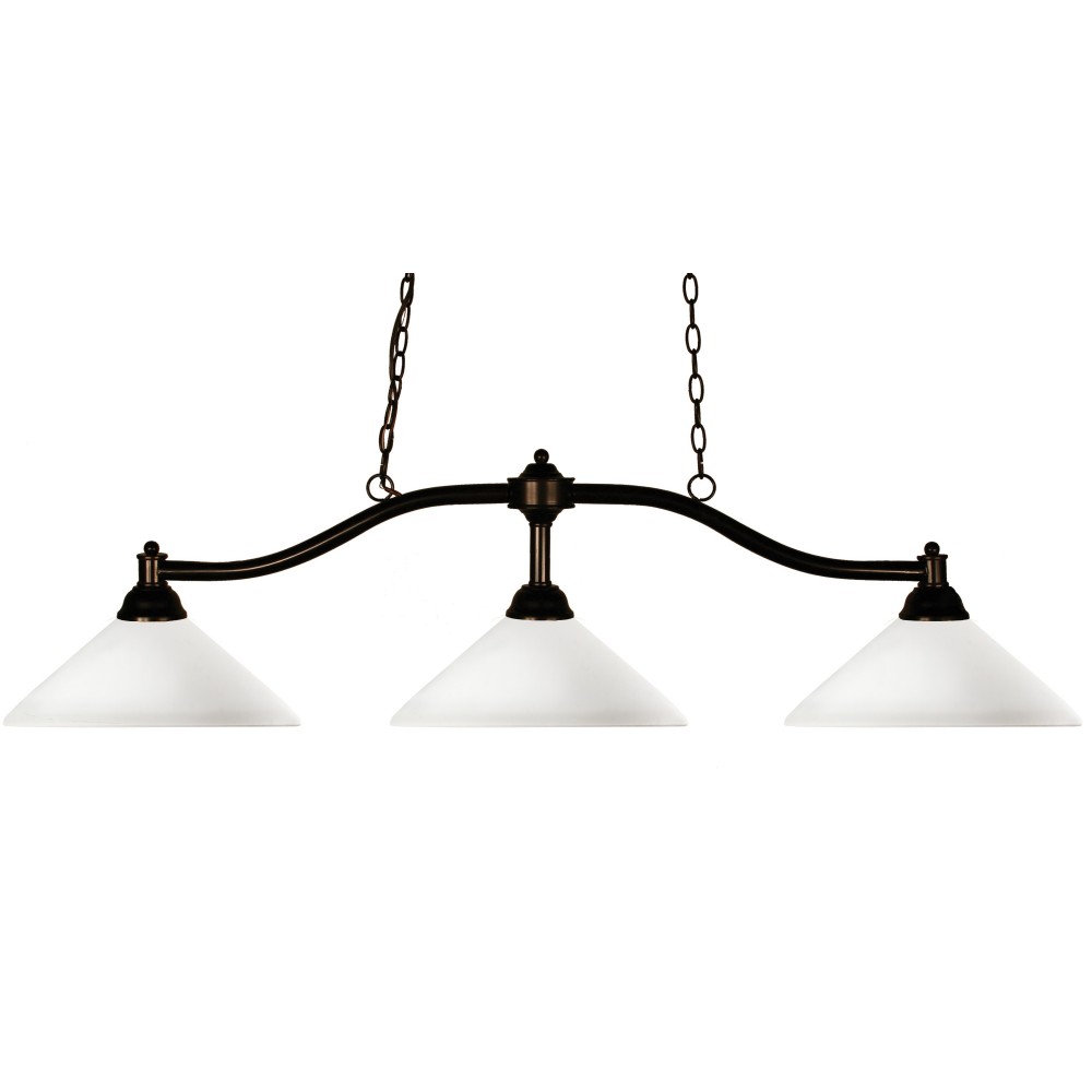 Z-Lite 3 Light Billiard Light Z-Lite 3 Light Billiard Light