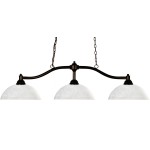 Z-Lite 3 Light Billiard Light