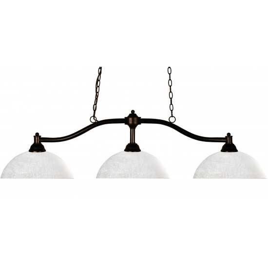 Z-Lite 3 Light Billiard Light