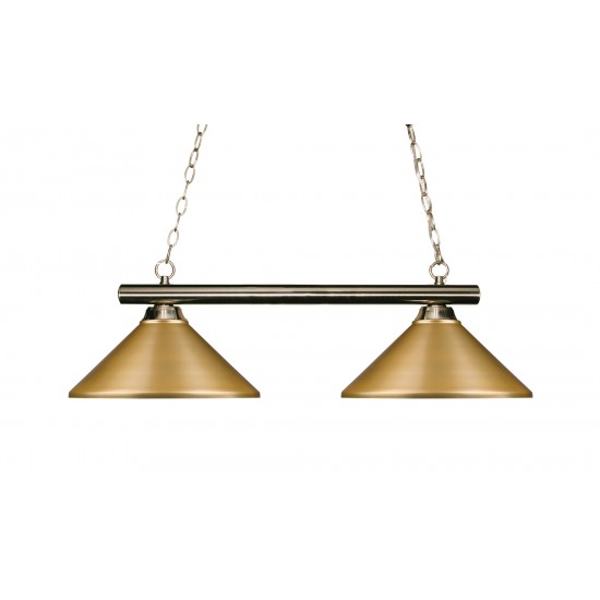 Z-Lite 2 Light Billiard Light