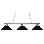 Z-Lite 3 Light Billiard Light
