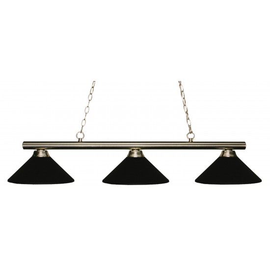 Z-Lite 3 Light Billiard Light