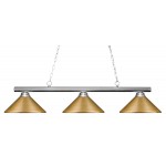 Z-Lite 3 Light Billiard Light