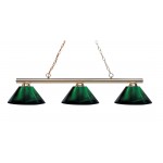 Z-Lite 3 Light Billiard Light