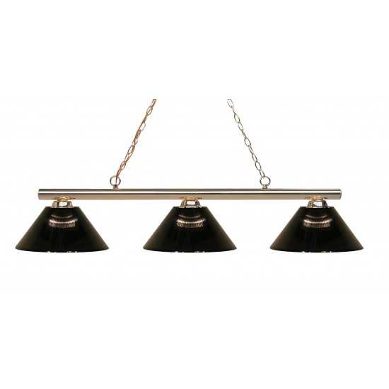 Z-Lite 3 Light Billiard Light
