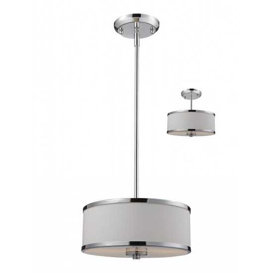 Z-Lite 2 Light Convertible Pendant