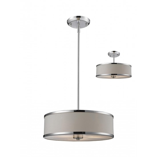 Z-Lite 3 Light Convertible Pendant