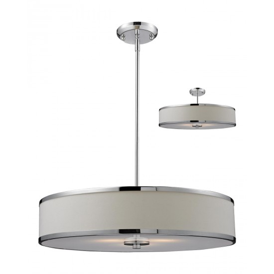 Z-Lite 3 Light Convertible Pendant