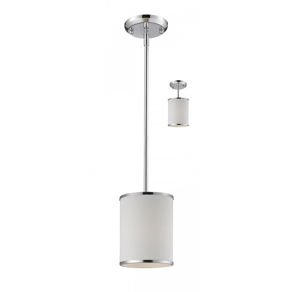 Z-Lite 1 Light Convertible Pendant