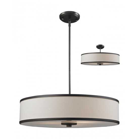 Z-Lite 3 Light Convertible Pendant