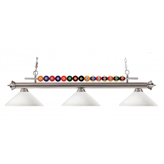 Z-Lite 3 Light Billiard Light
