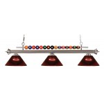 Z-Lite 3 Light Billiard Light