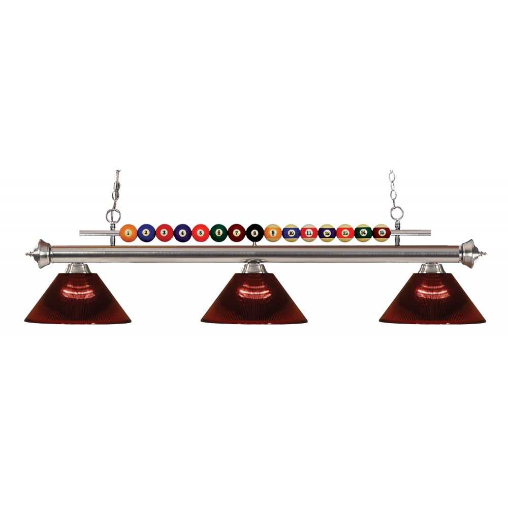 Z-Lite 3 Light Billiard Light Z-Lite 3 Light Billiard Light