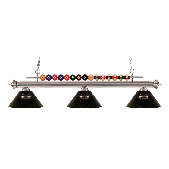 Z-Lite 3 Light Billiard Light