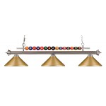 Z-Lite 3 Light Billiard Light