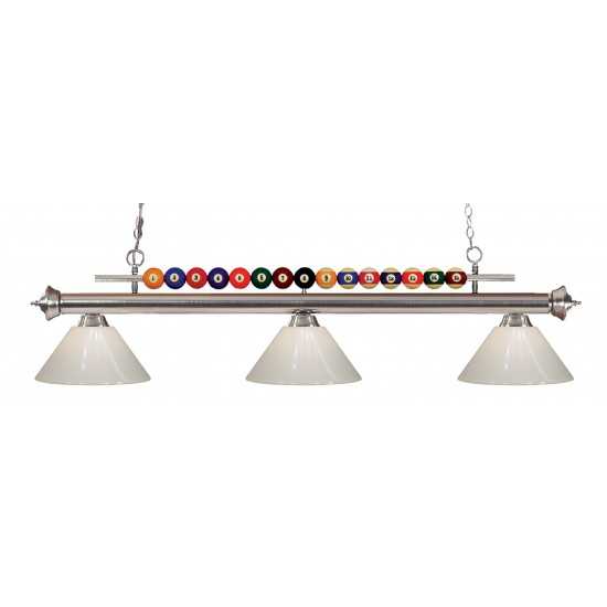 Z-Lite 3 Light Billiard Light