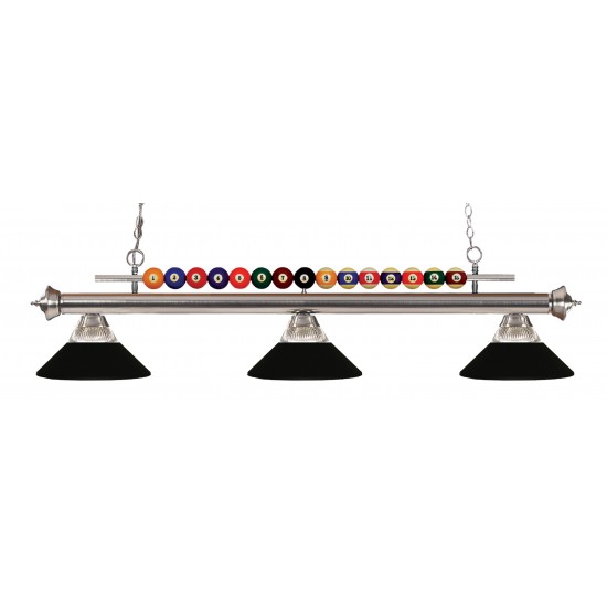 Z-Lite 3 Light Billiard Light