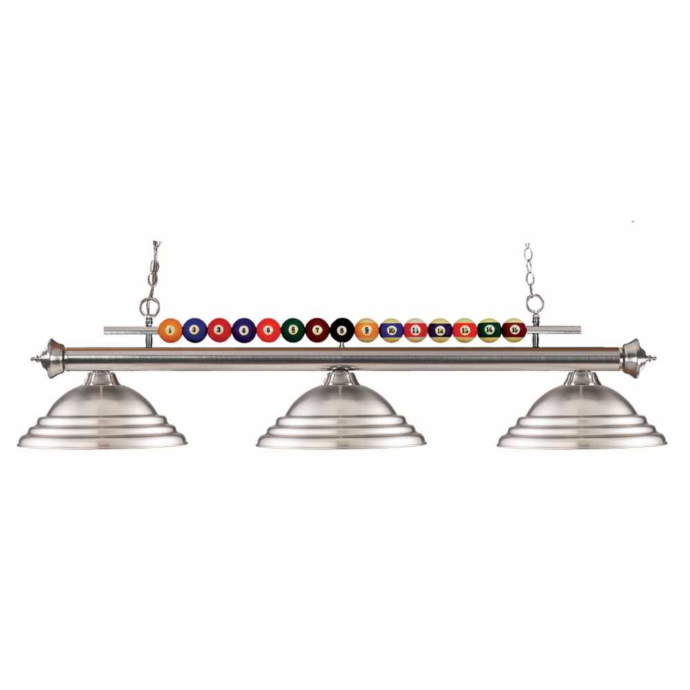 Z-Lite 3 Light Billiard Light Z-Lite 3 Light Billiard Light