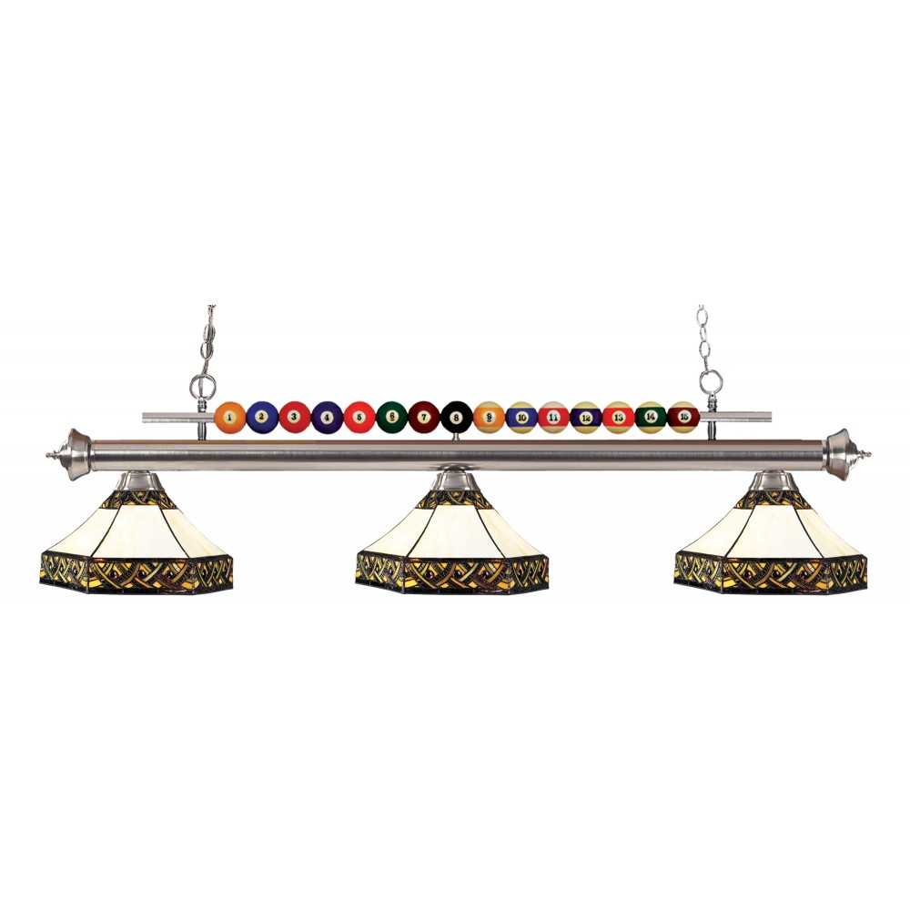 Z-Lite 3 Light Billiard Light Z-Lite 3 Light Billiard Light