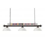 Z-Lite 3 Light Billiard Light