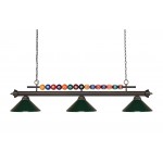 Z-Lite 3 Light Billiard Light