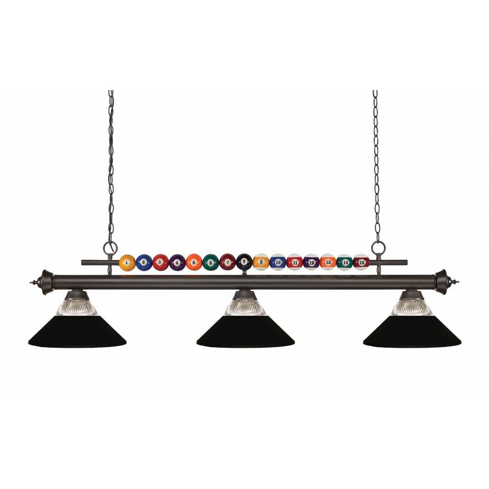 Z-Lite 3 Light Billiard Light Z-Lite 3 Light Billiard Light