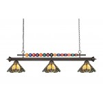 Z-Lite 3 Light Billiard Light