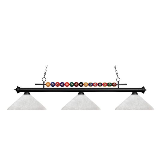 Z-Lite 3 Light Billiard Light