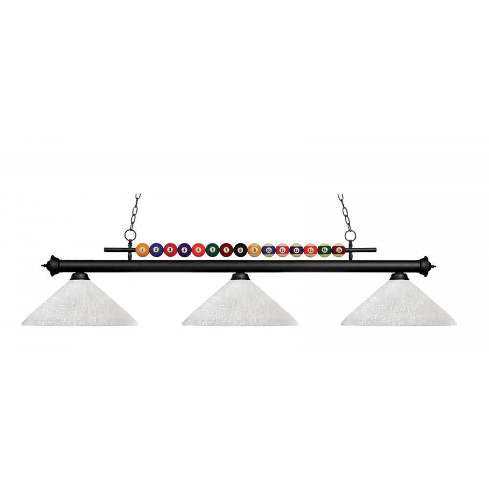 Z-Lite 3 Light Billiard Light Z-Lite 3 Light Billiard Light