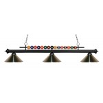 Z-Lite 3 Light Billiard Light