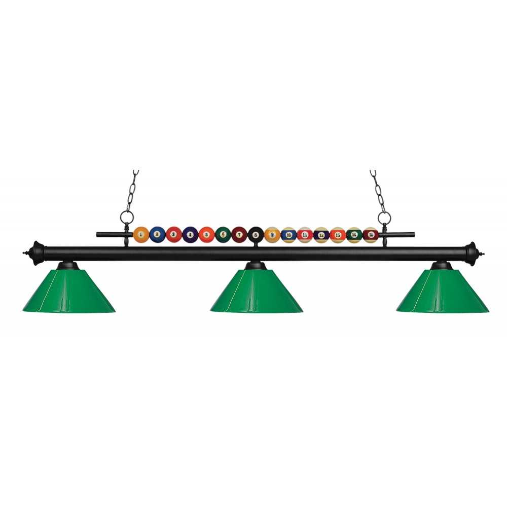 Z-Lite 3 Light Billiard Light Z-Lite 3 Light Billiard Light