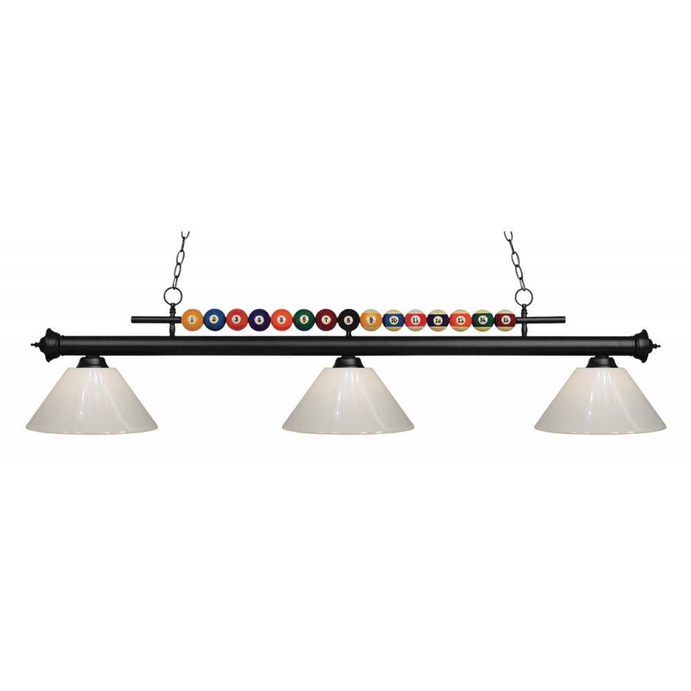 Z-Lite 3 Light Billiard Light Z-Lite 3 Light Billiard Light