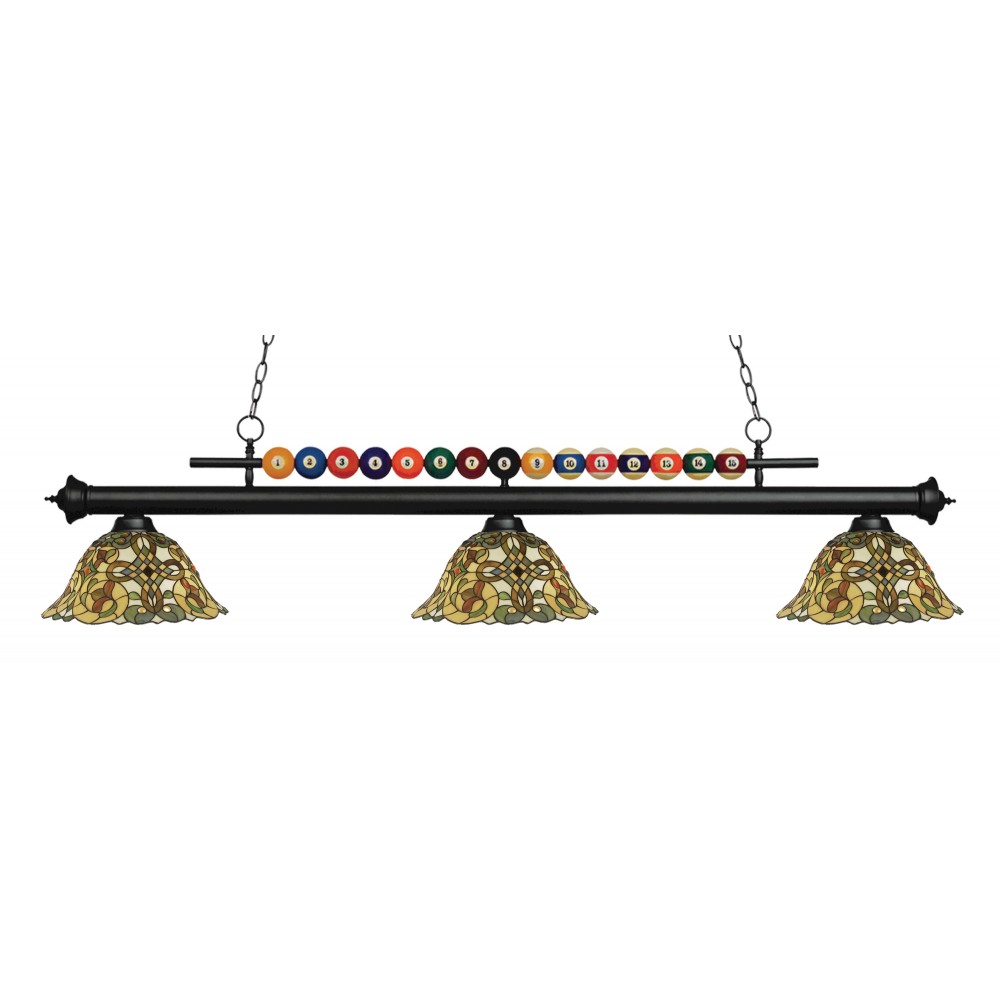 Z-Lite 3 Light Billiard Light Z-Lite 3 Light Billiard Light