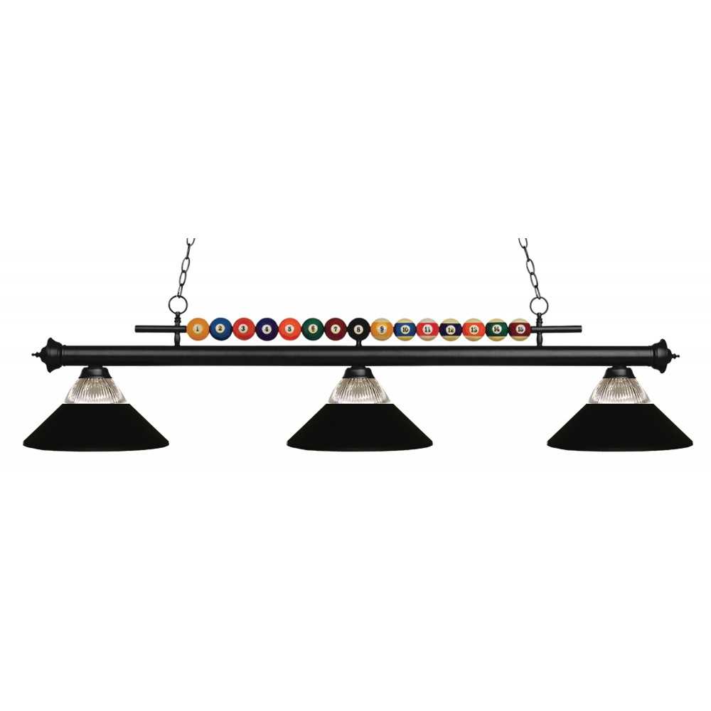 Z-Lite 3 Light Billiard Light Z-Lite 3 Light Billiard Light