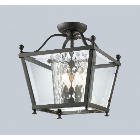 Z-Lite 3 Light Semi Flush Mount