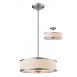 Z-Lite 3 Light Convertible Pendant