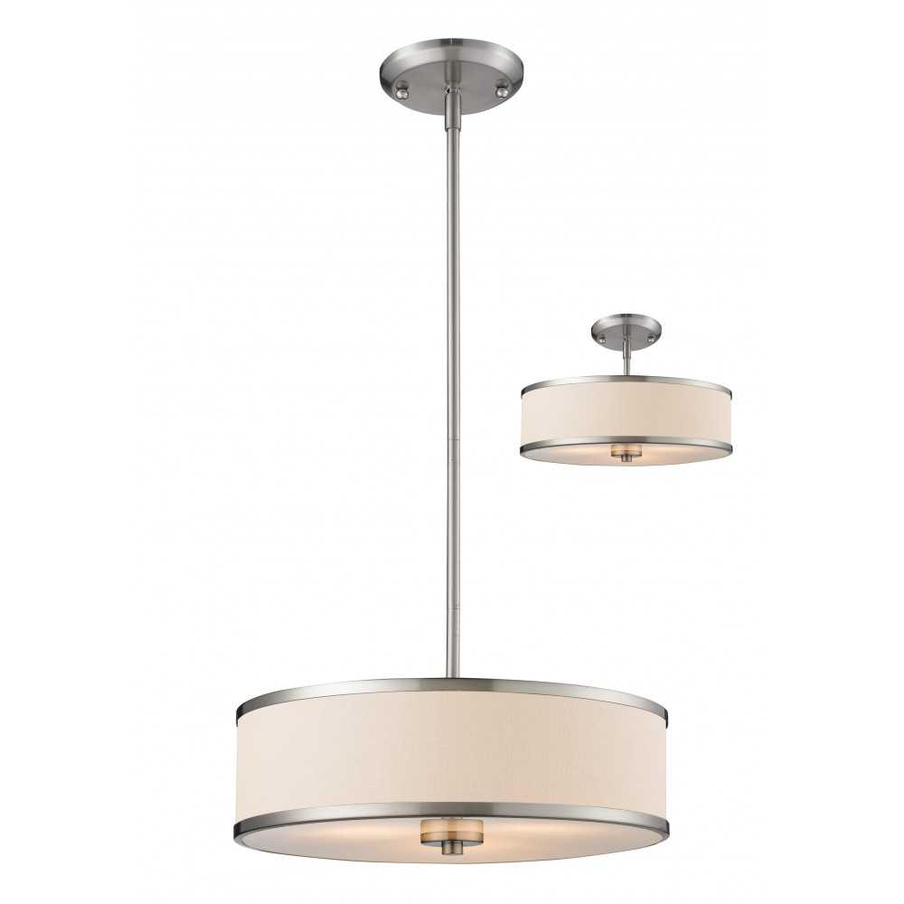 Z-Lite 3 Light Convertible Pendant