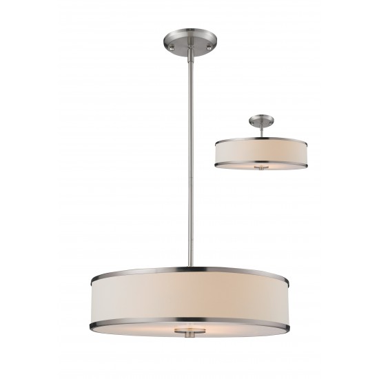 Z-Lite 3 Light Convertible Pendant