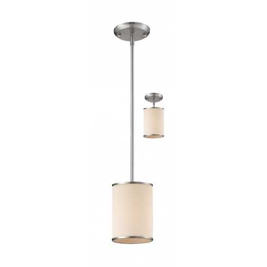 Z-Lite 1 Light Convertible Pendant