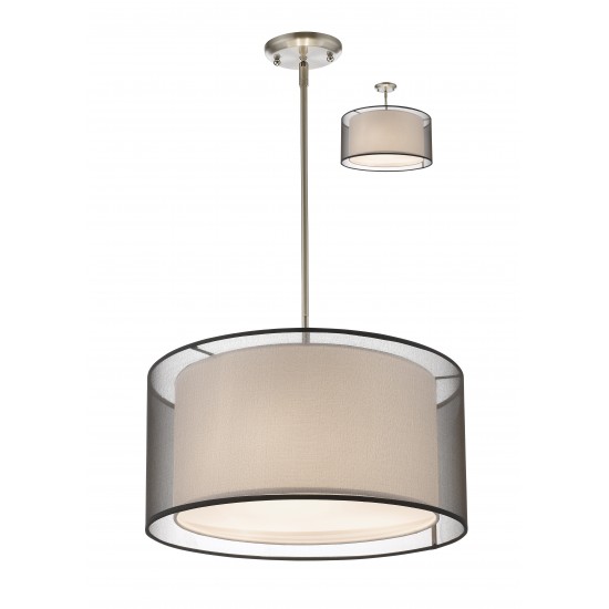 Z-Lite 3 Light Convertible Pendant