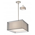 Z-Lite 3 Light Convertible Pendant