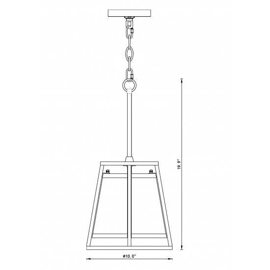 Z-Lite 1 Light Mini Pendant