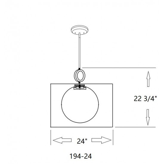 Z-Lite 1 Light Pendant