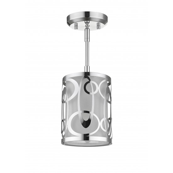 Z-Lite 1 Light Semi Flush Mount