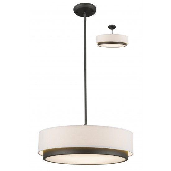 Z-Lite 3 Light Convertible Pendant