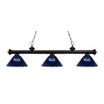 Z-Lite 3 Light Billiard Light
