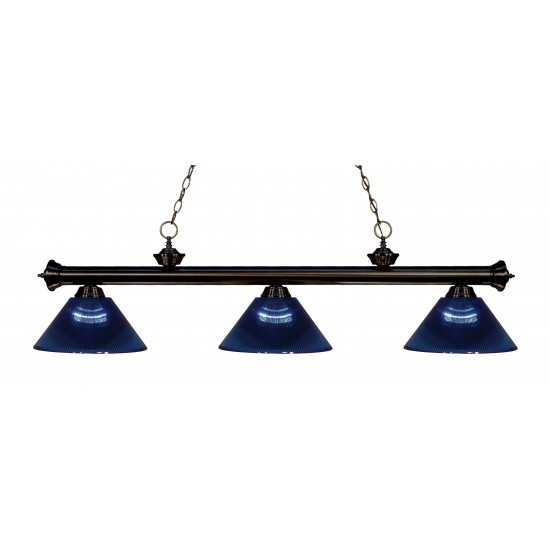 Z-Lite 3 Light Billiard Light