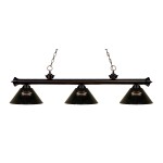 Z-Lite 3 Light Billiard Light