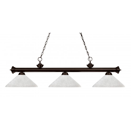 Z-Lite 3 Light Billiard Light