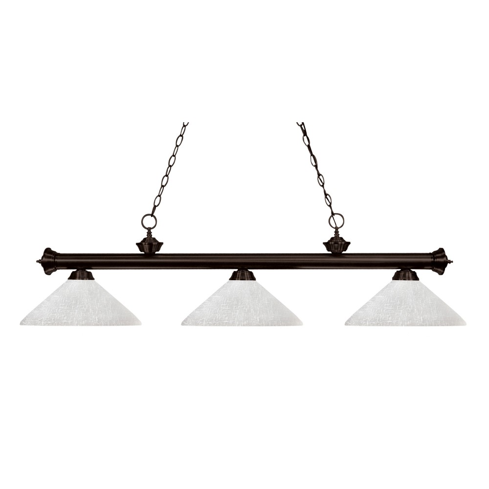 Z-Lite 3 Light Billiard Light Z-Lite 3 Light Billiard Light
